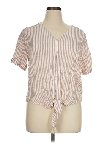 Jane and Delancey Short Sleeve Blouse (view 1)