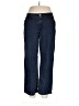 DG^2 by Diane Gilman Chevron-herringbone Blue Jeans Size 12 - photo 1