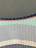 First Love Stripes Blue Casual Dress Size L - photo 7