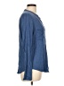 Lilla P Blue Long Sleeve Henley Size L - photo 4