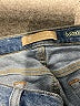 7 For All Mankind Hearts Blue Jeans Size 29 waist - photo 6