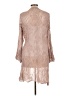 Haute Monde 100% Polyester Tan Kimono Size L - photo 2