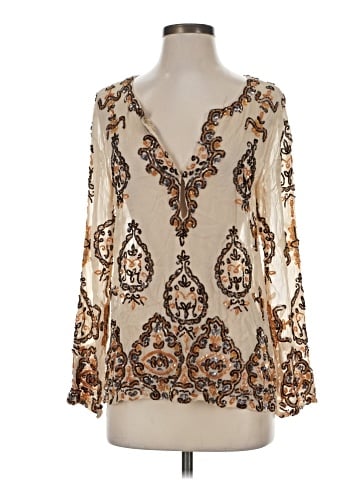 Calypso St. Barth Long Sleeve Blouse (view 1)