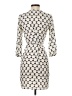 Just Fab 100% Polyester Print Ivory Casual Dress Size XS - photo 2