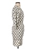 Just Fab 100% Polyester Print Ivory Casual Dress Size XS - photo 4