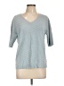 Ella Moss Gray 3/4 Sleeve Top Size L - photo 1