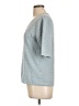 Ella Moss Gray 3/4 Sleeve Top Size L - photo 5
