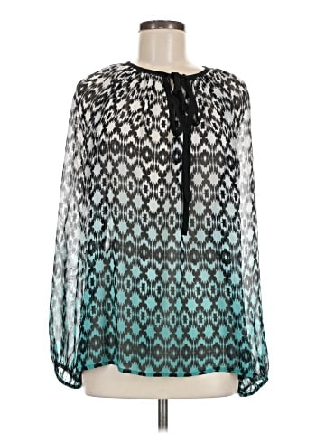 Karen Kane Long Sleeve Blouse (view 1)