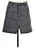 Listicle Gray Denim Skirt Size L - photo 1