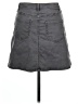 Listicle Gray Denim Skirt Size L - photo 2