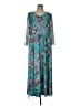 Coldwater Creek Teal Casual Dress Size L - photo 1