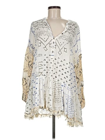 Free People 3/4 Sleeve Blouse (view 1)