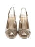 Stuart Weitzman 100% Leather Animal Print Gold Heels Size 9 - photo 2