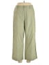 Michael Stars Green Linen Pants Size Lg (2) - photo 1