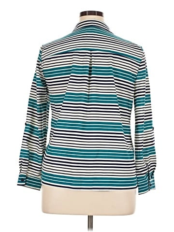NY Collection Long Sleeve Blouse (view 2)