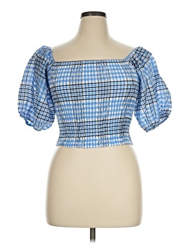 Lulus 3/4 Sleeve Blouse (view 1)