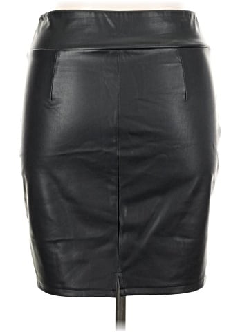 Frank Lyman Design Faux Leather Skirt (view 2)