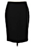 Moda International Solid Black Formal Skirt Size 8 - photo 1