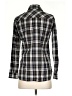 J.Crew 100% Cotton Plaid Black Long Sleeve Button-Down Shirt Size 0 - photo 2