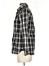J.Crew 100% Cotton Plaid Black Long Sleeve Button-Down Shirt Size 0 - photo 5