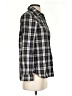 J.Crew 100% Cotton Plaid Black Long Sleeve Button-Down Shirt Size 0 - photo 4