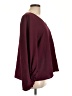 MTS Burgundy Long Sleeve Blouse Size L - photo 4