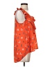 Maeve 100% Polyester Orange Sleeveless Blouse Size 4 - photo 4