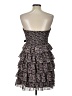 Forever 21 Floral Black Cocktail Dress Size L - photo 2