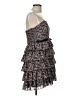 Forever 21 Floral Black Cocktail Dress Size L - photo 4