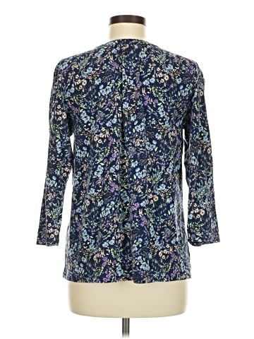 Lands' End 3/4 Sleeve Blouse (view 2)