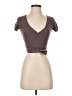 Wilfred Brown Short Sleeve Top Size XXS - photo 1
