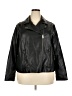 Old Navy Black Faux Leather Jacket Size XXL - photo 1
