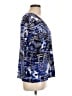 TanJay Blue 3/4 Sleeve Blouse Size L - photo 4
