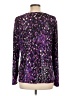 TanJay Purple Long Sleeve Blouse Size L - photo 2