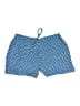 Haute Hippie 100% Polyester Paisley Blue Board Shorts Size S - photo 1