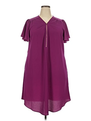 City Chic Casual Dress (view 1)