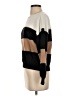 Ellen Tracy Color Block Brown Pullover Sweater Size S - photo 5