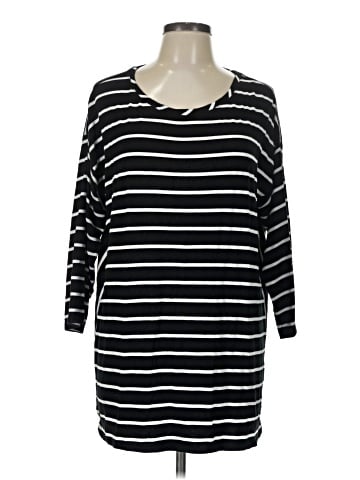 Zenergy by Chico's 3/4 Sleeve T-Shirt (view 1)