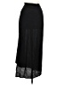 Delia's 100% Rayon Solid Black Formal Skirt Size M - photo 1