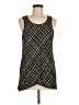 Apt. 9 Print Black Sleeveless Top Size M - photo 1