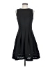 Ann Taylor Solid Black Cocktail Dress Size 2 - photo 1