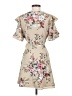 Blu Pepper Floral Tan Casual Dress Size S - photo 2