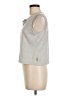 Liz Claiborne Solid Gray Sleeveless Top Size Med Petite - photo 5
