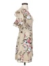 Blu Pepper Floral Tan Casual Dress Size S - photo 4