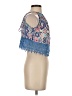 En Creme 100% Rayon Blue Tank Top Size S - photo 4