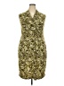 Avenue Tweed Green Cocktail Dress Size 18 Plus - photo 1