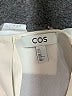 Cos 100% Polyester Ivory Long Sleeve Blouse Size 14 - photo 7