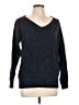 Weekend Suzanne Betro Stars Blue Pullover Sweater Size L - photo 1