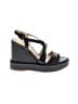 Paloma Barceló 100% Leather Black Wedges Size EU 40 - photo 1