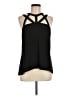 BCBGMAXAZRIA Black Sleeveless Blouse Size M - photo 1
